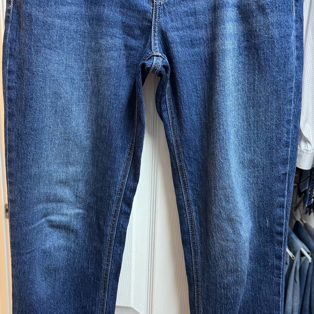 Old Navy Mid-Rise Wow Boyfriend Jeans - Dark Blue